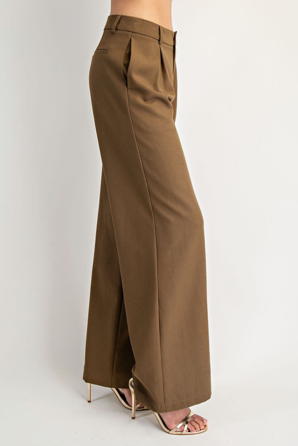 OLIVE DARK PANTS