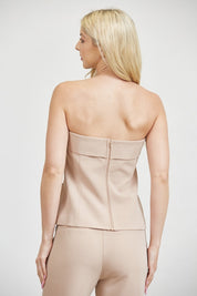 NILA MOCHA MOUSSE TOP