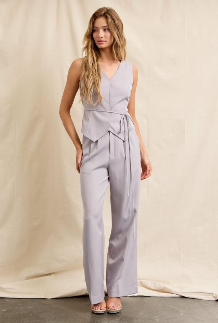 THEA GREY PANTS – PASARELLA OP