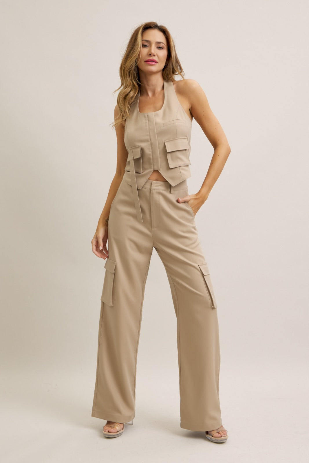 IVY MOCHA PANTS – PASARELLA OP