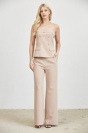 NILA MOCHA MOUSSE TOP