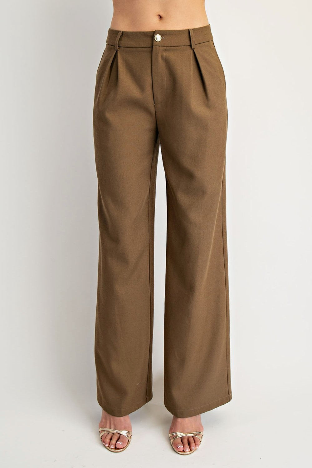 OLIVE DARK PANTS