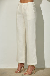 CRISTAL CREAM PANTS
