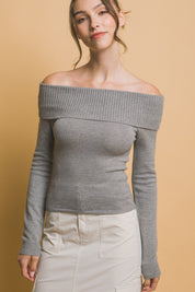 JOSIE GREY TOP