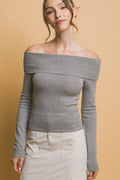 JOSIE GREY TOP