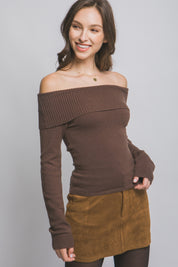 JOSIE MOCHA TOP