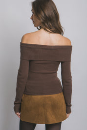 JOSIE MOCHA TOP