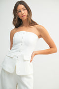 CAROL OFF WHITE TOP