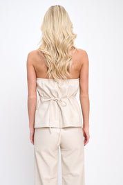 CECILIA CREAM TOP