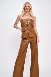 CECILIA CAMEL TOP