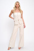 CECILIA CREAM PANTS