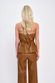 CECILIA CAMEL TOP