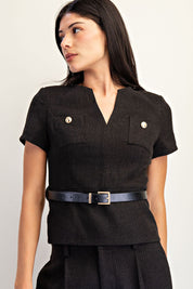 CRISTAL BLK TOP