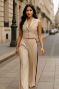 ENIT CREAM-WINE TOP