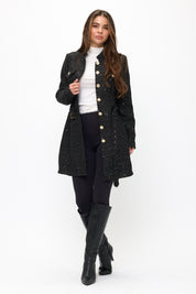 CRISTINA BLACK COAT