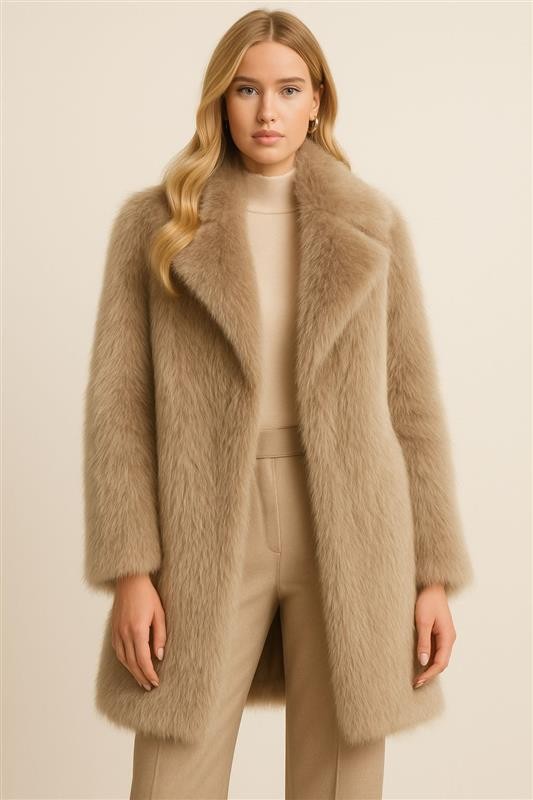 BETTY TAUPE COAT