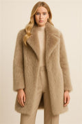 BETTY TAUPE COAT