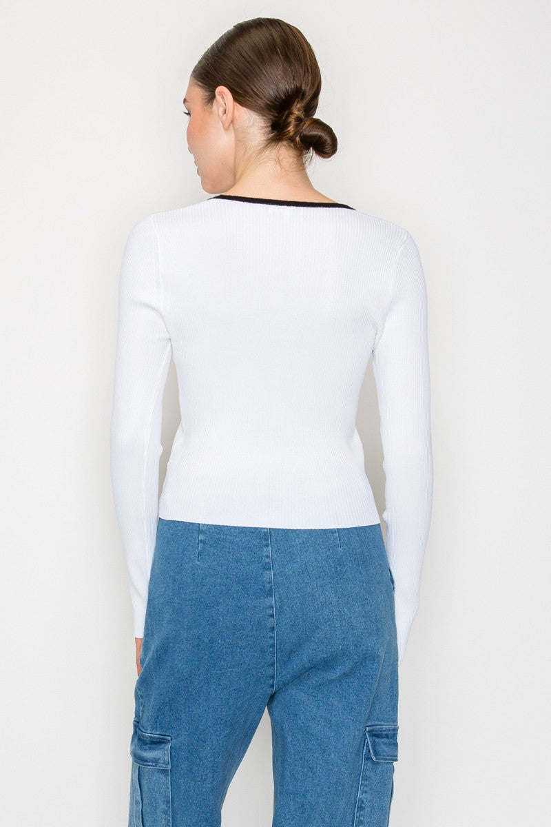 AINA OFF WHITE/BLACK