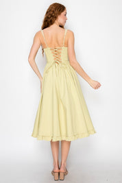 ZARIFAF YELOW DRESS