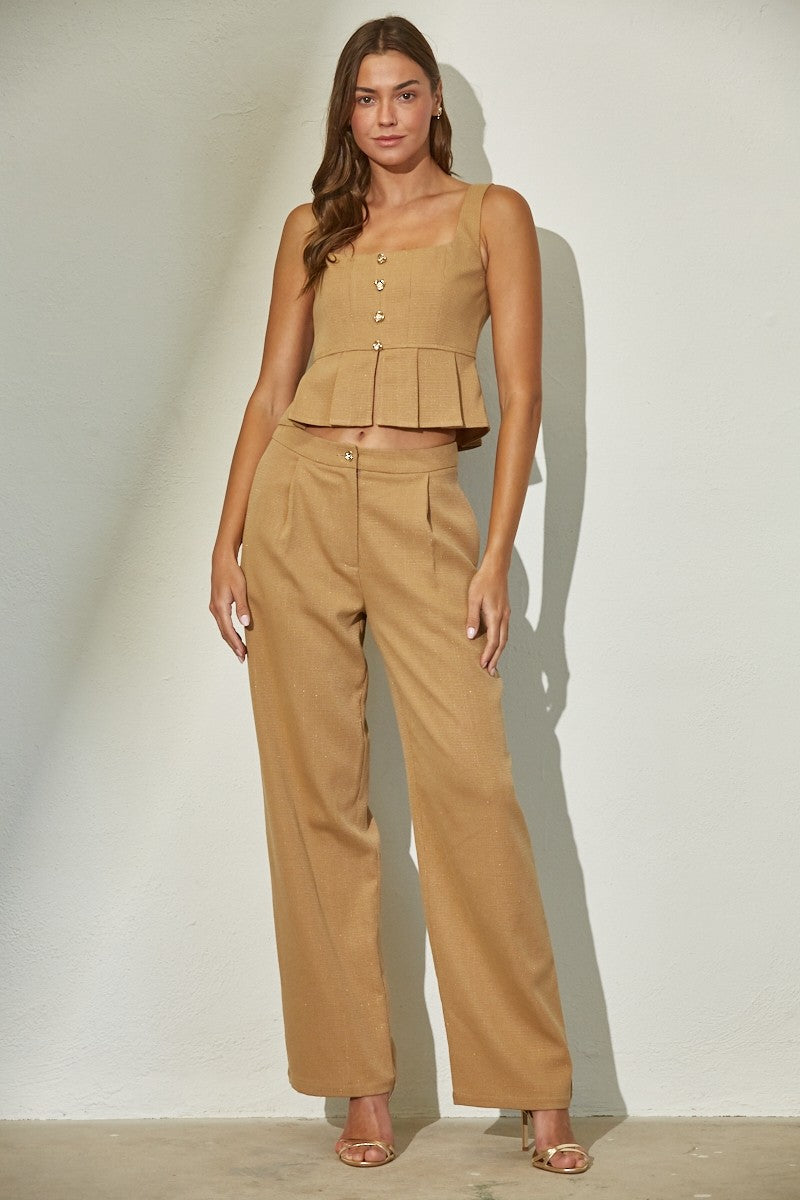LUZ TAUPE TOP