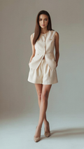 GABY CREAM TOP