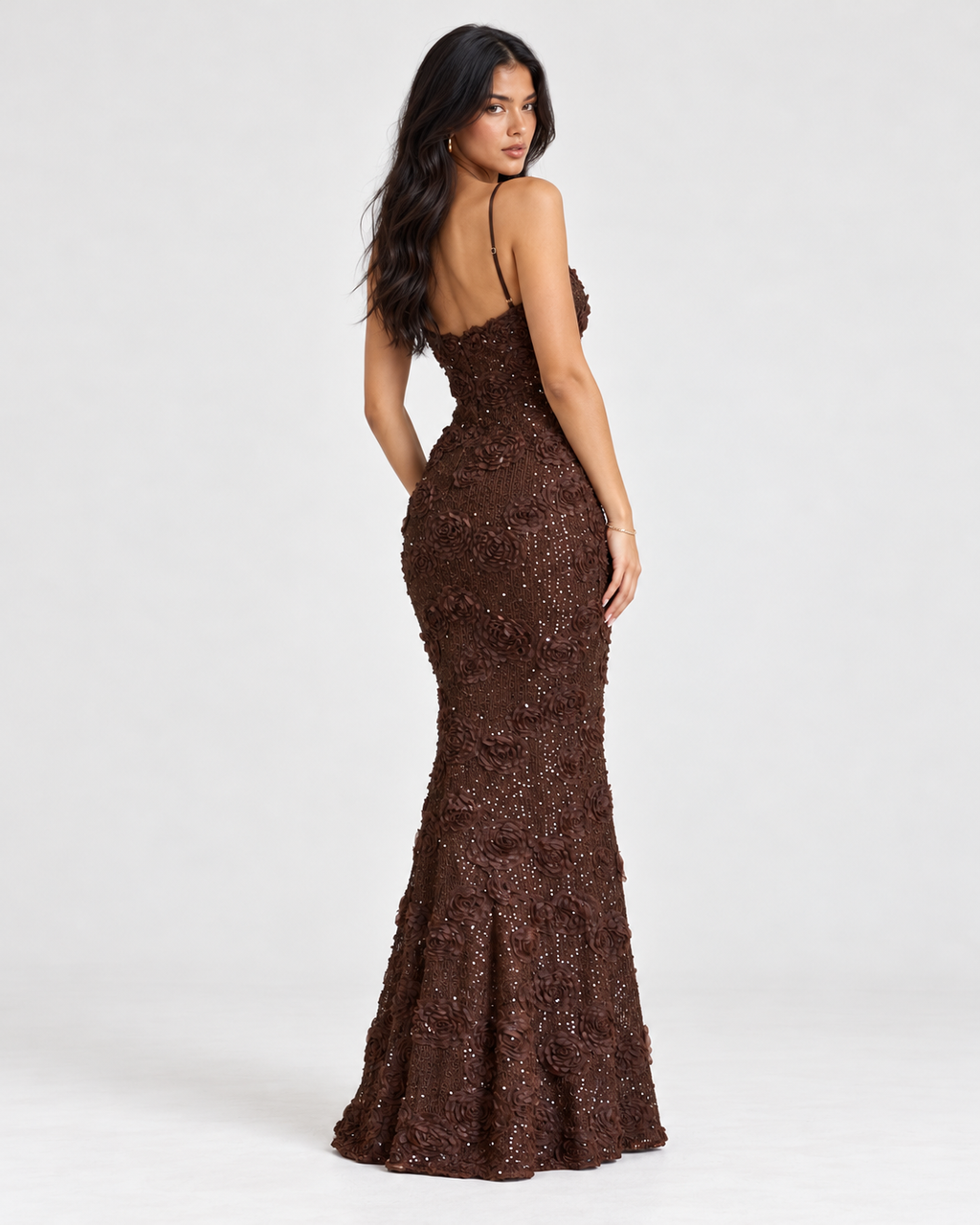 SOLSTICE BROWN DRESS