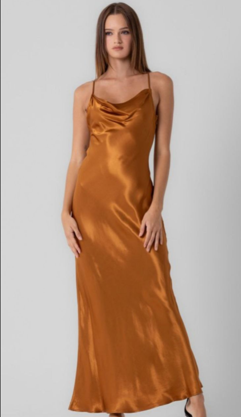 SERELIA GOLD DRESS