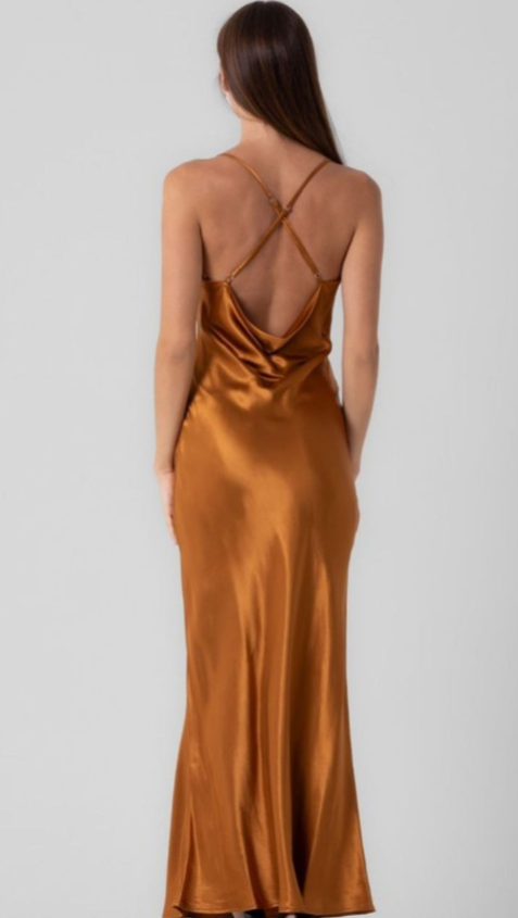 SERELIA GOLD DRESS