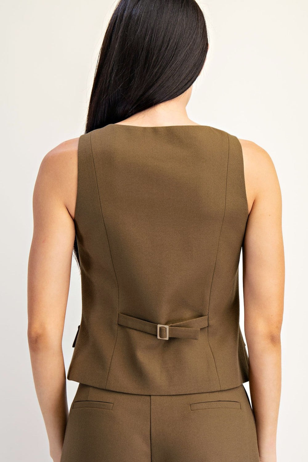 FATIMA OLIVE TOP