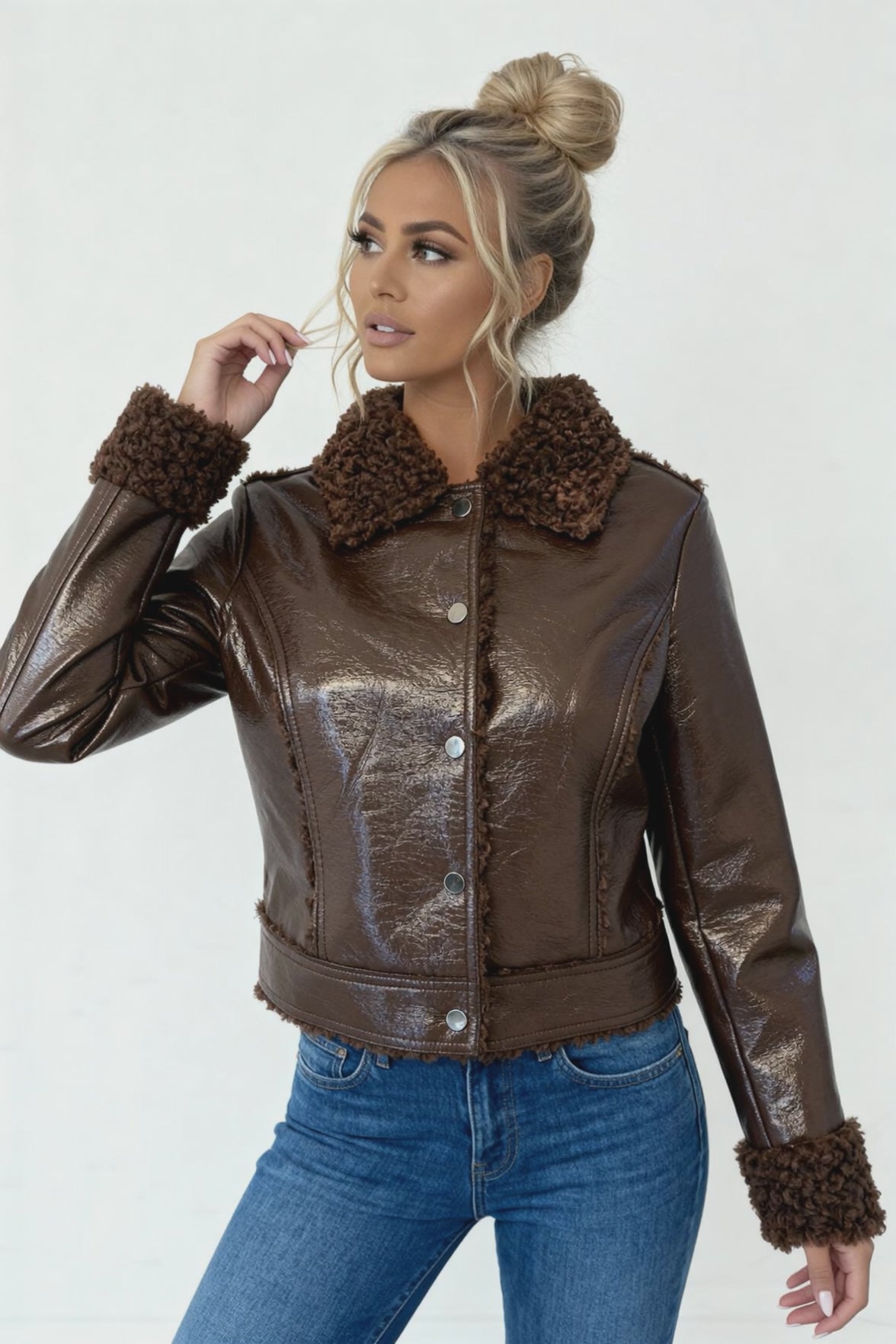 ADARA BROWN JACKET
