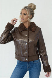 ADARA BROWN JACKET