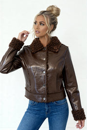 ADARA BROWN JACKET