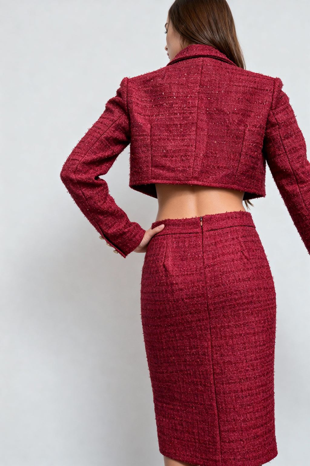 CLARISSA RED TOP